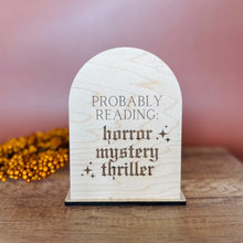Load image into Gallery viewer, Probably Reading Horror....Book Nook
