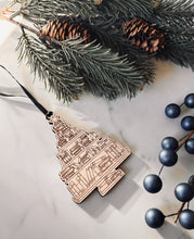 Load image into Gallery viewer, Book Stack Christmas Tree Ornament
