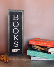Load image into Gallery viewer, Personal Library Books Sign
