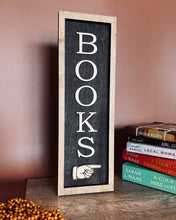 Load image into Gallery viewer, Personal Library Books Sign
