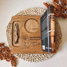 Load image into Gallery viewer, Emotionally Attached to Fictional Characters Book Stand
