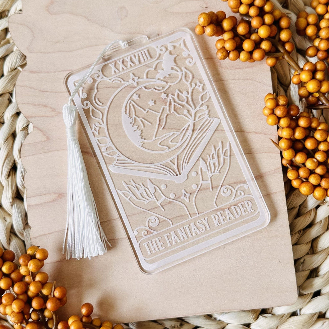 The Fantasy Reader Tarot Card Bookmark