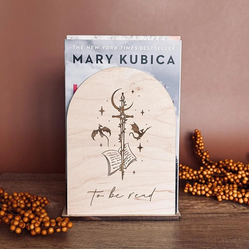 Fantasy Themed TBR Stand