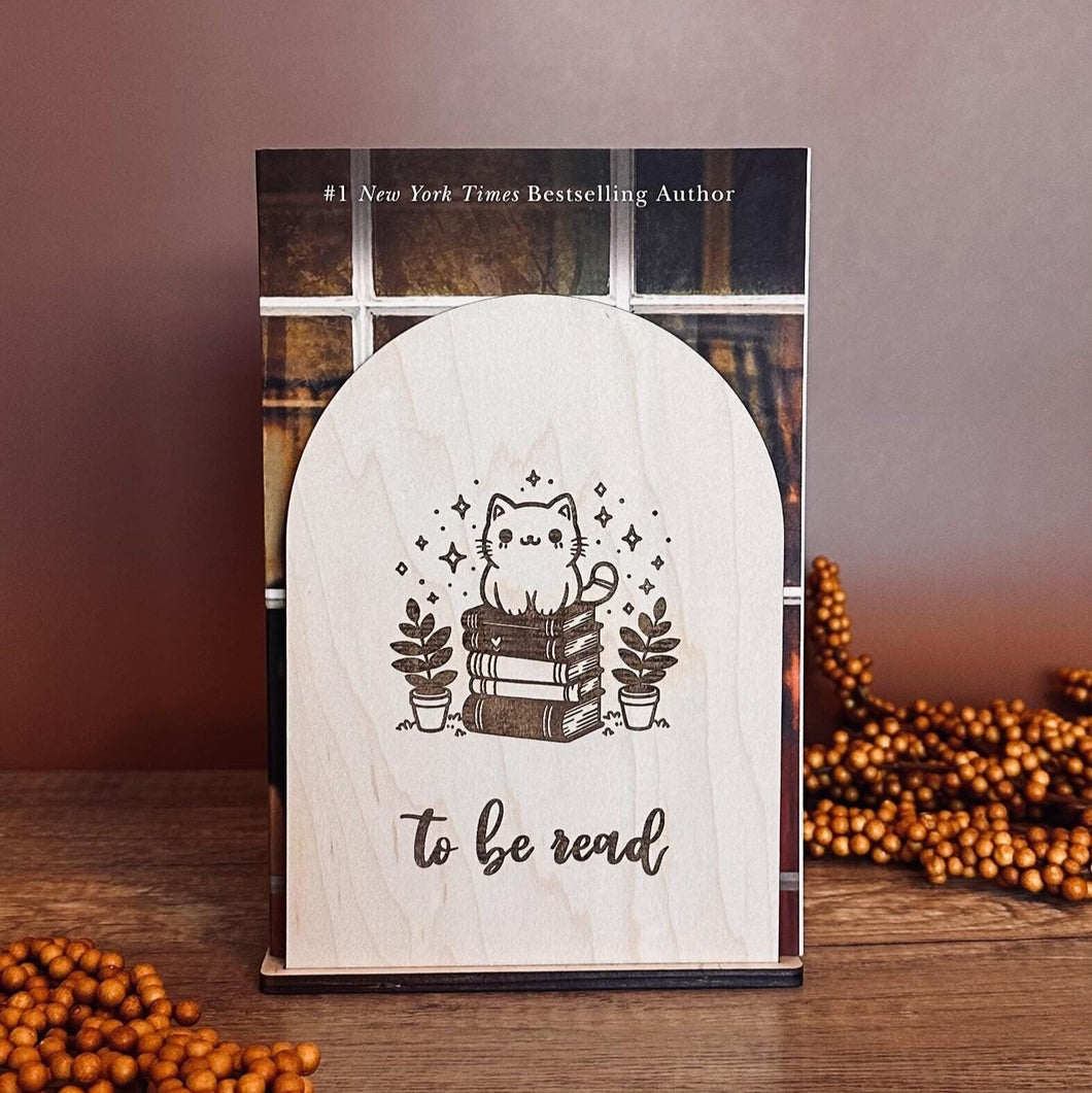 Kawaii Cat TBR Stand