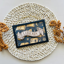 Load image into Gallery viewer, Celestial Library Sign
