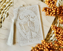 Load image into Gallery viewer, Skeleton Tarot Card Bookmark
